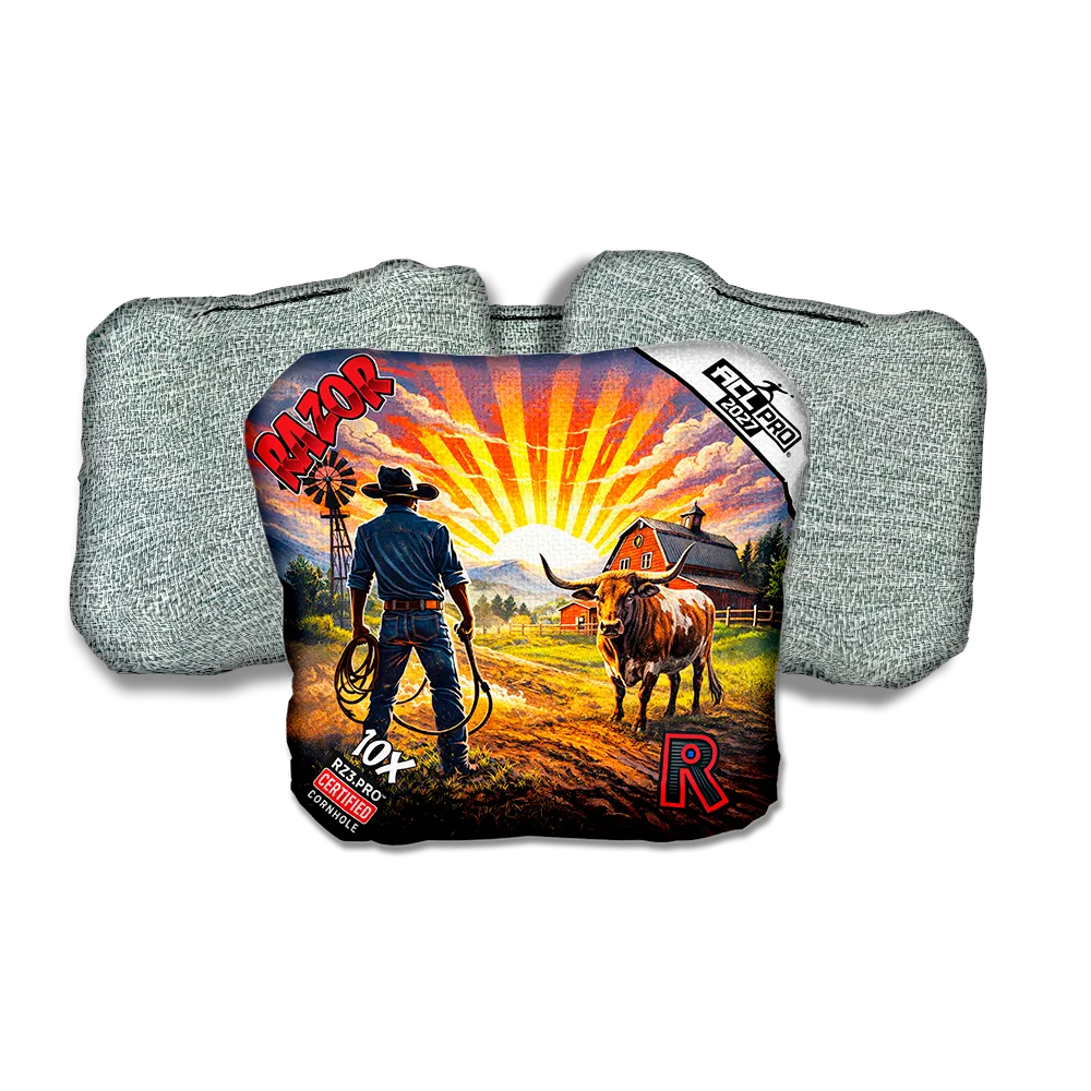 10 X PRO Daybreak Light Back Cornhole Bags