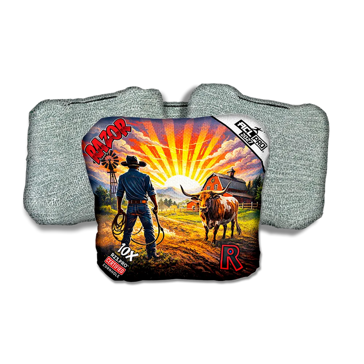10 X PRO Daybreak Light Back Cornhole Bags
