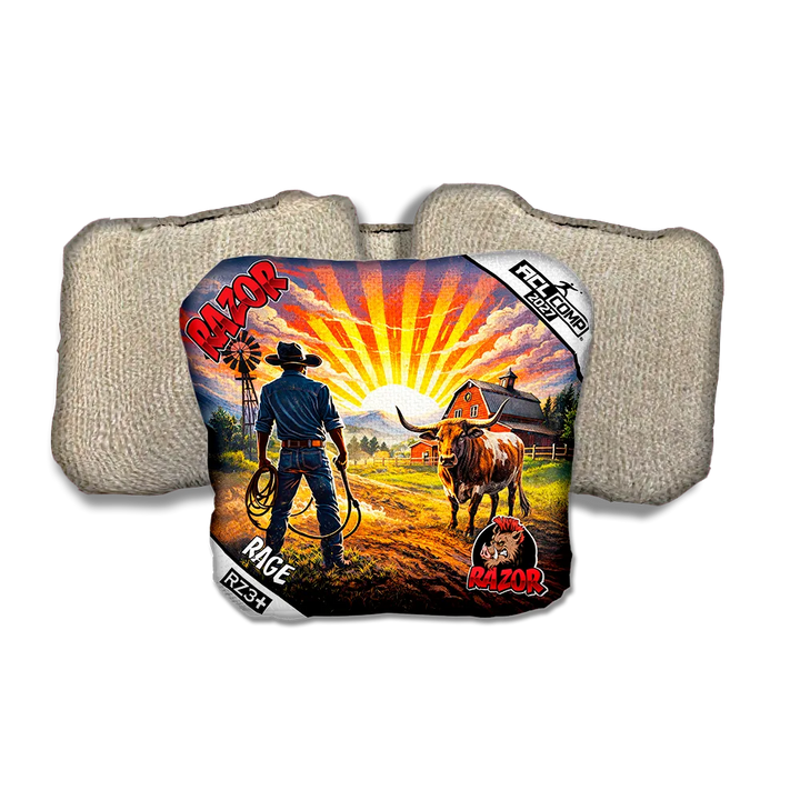 Rage COMP Daybreak Tan Back Cornhole Bags