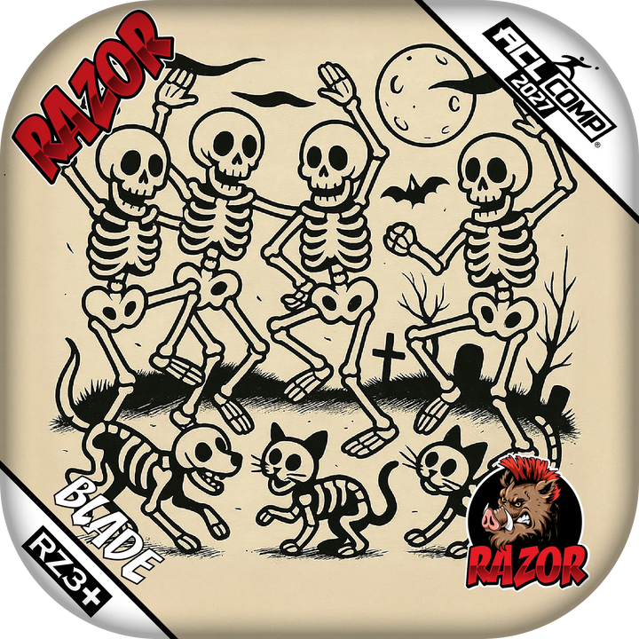 Blade COMP Dem Bones Cornhole Bags