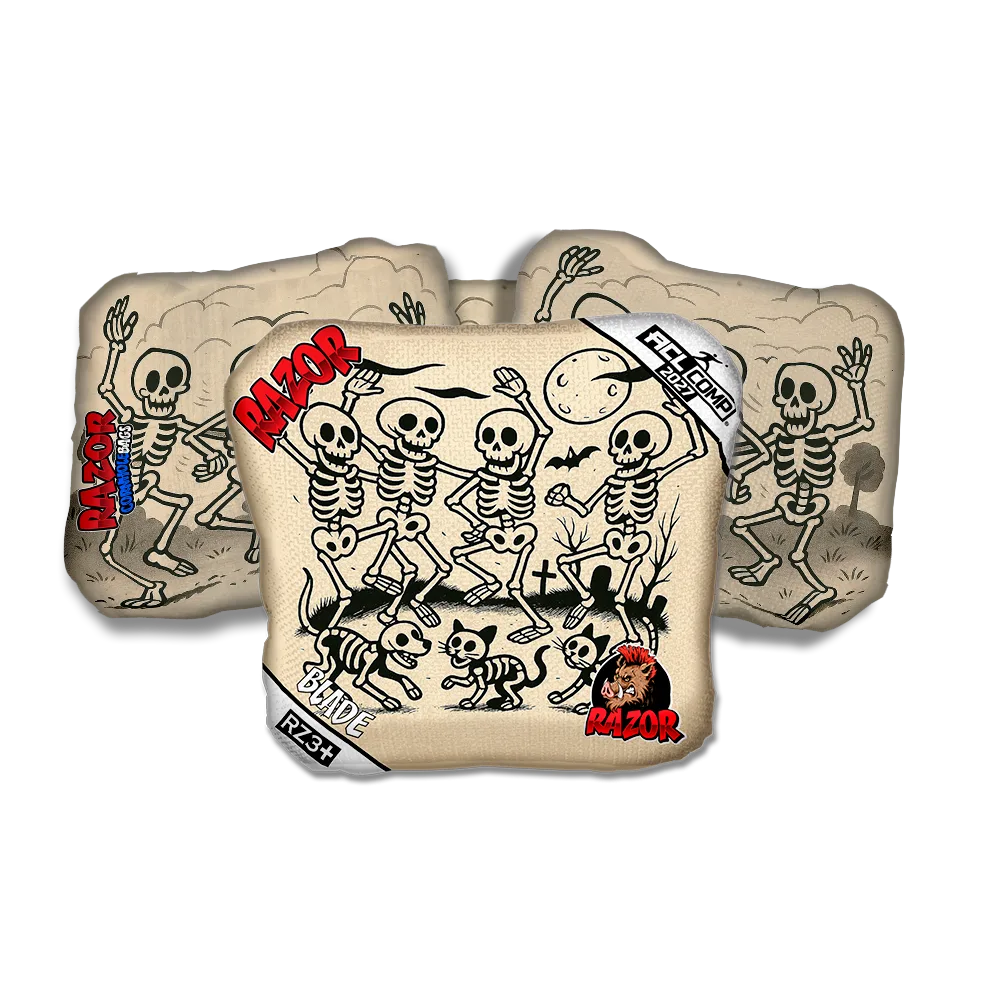 Blade COMP Dem Bones Cornhole Bags
