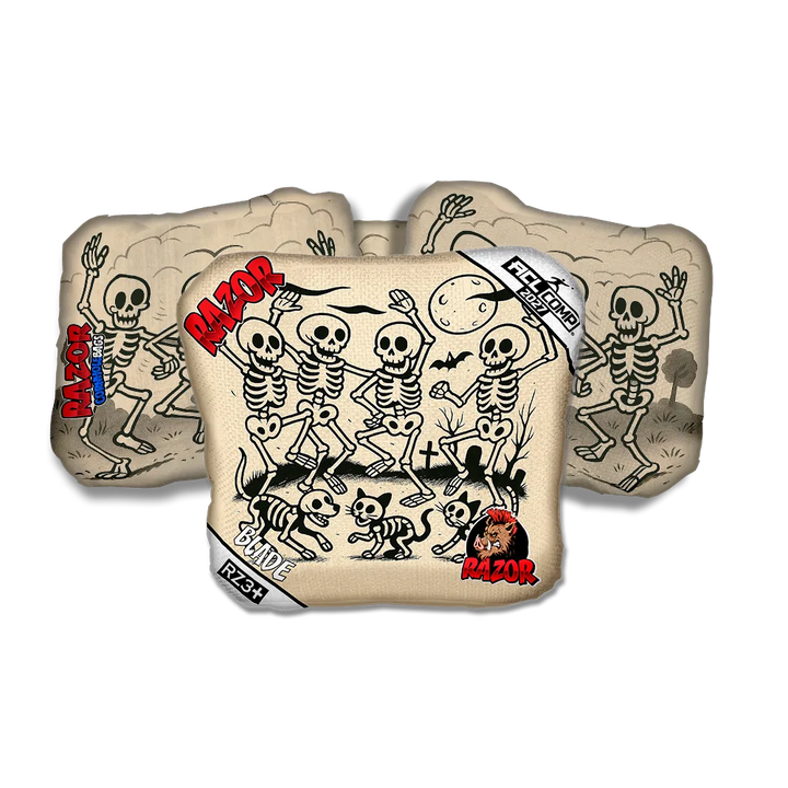 Blade COMP Dem Bones Cornhole Bags
