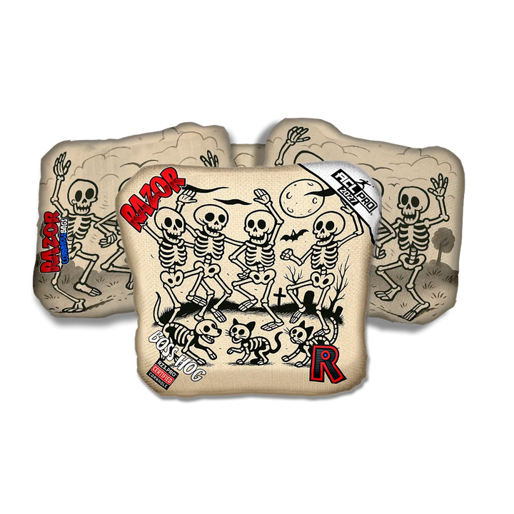 Boss Hog PRO Dem Bones Cornhole Bags