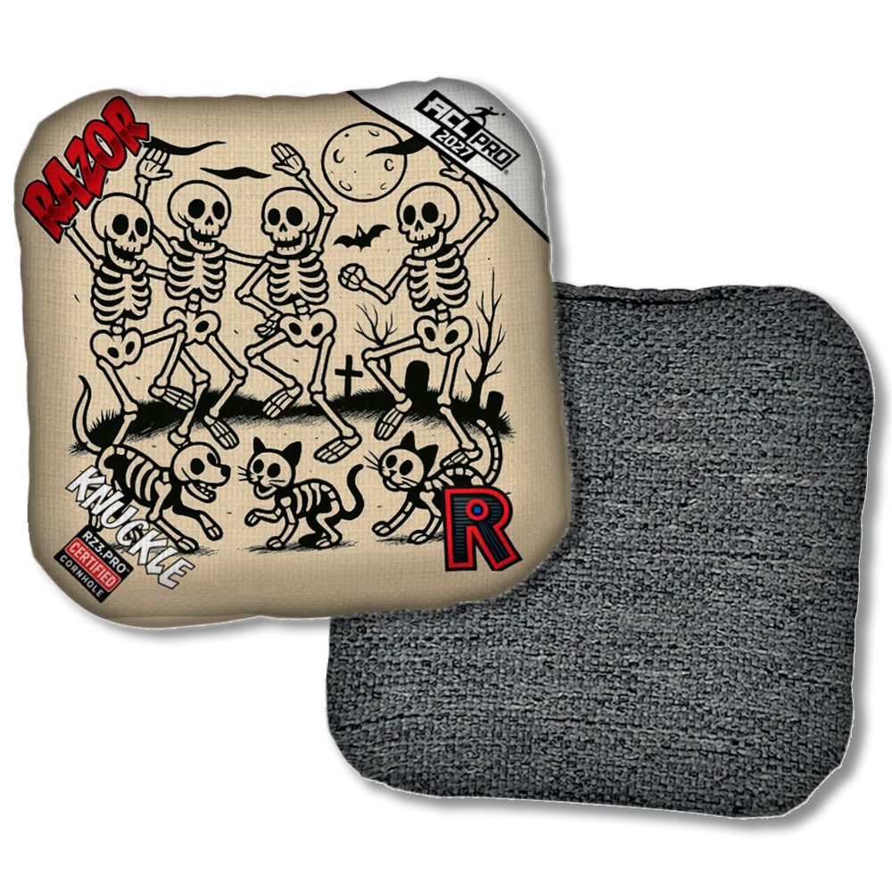 Knuckle PRO Dem Bones Black Back Product View