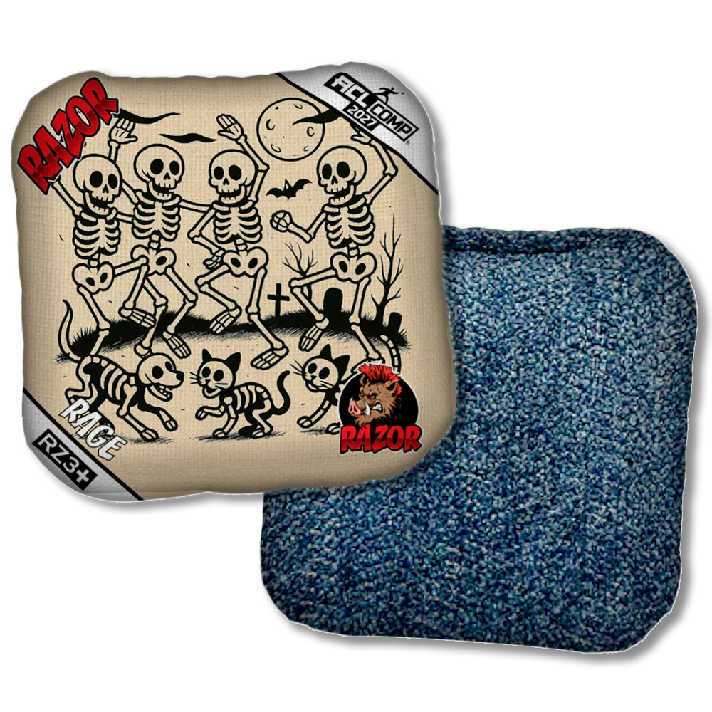 Rage COMP Dem Bones Blue Back Product View