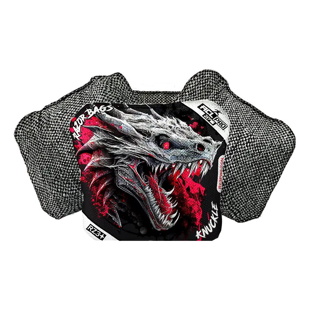 Knuckle | Dragon Black Series | ACL PRO Razor Cornhole Bags