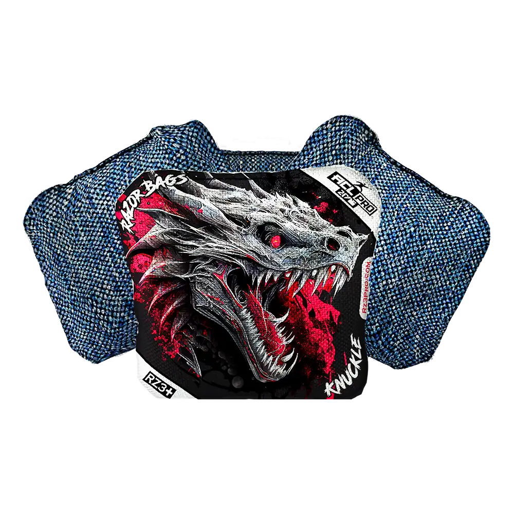 Knuckle | Dragon Black Series | ACL PRO Razor Cornhole Bags
