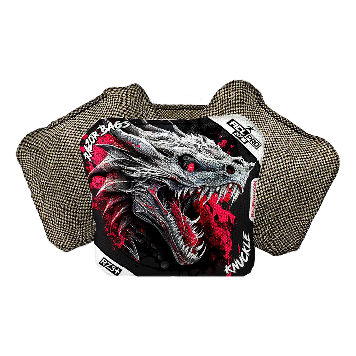Knuckle | Dragon Black Series | ACL PRO Razor Cornhole Bags