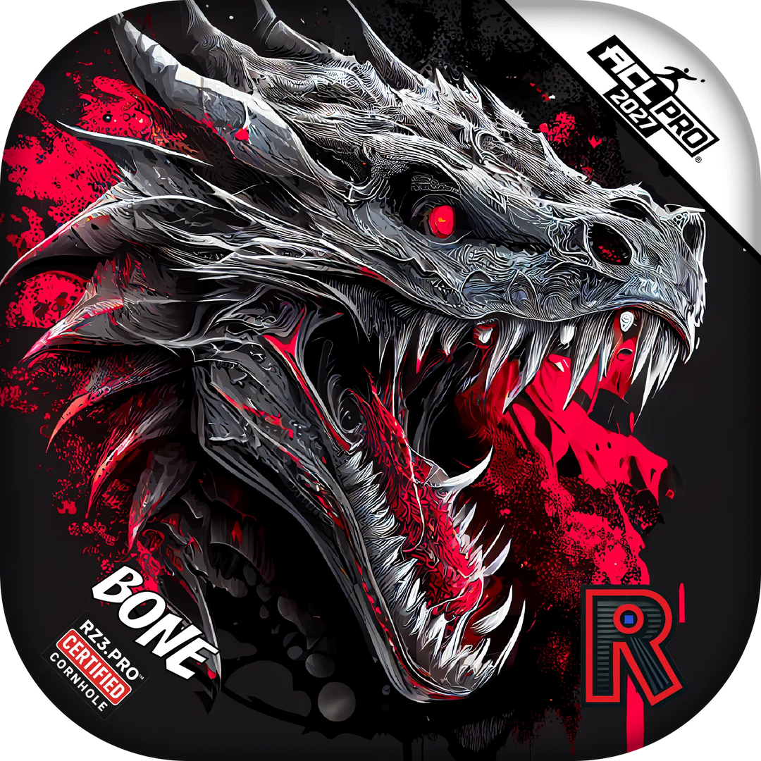 Bone PRO Dragon Black Series Cornhole Bags