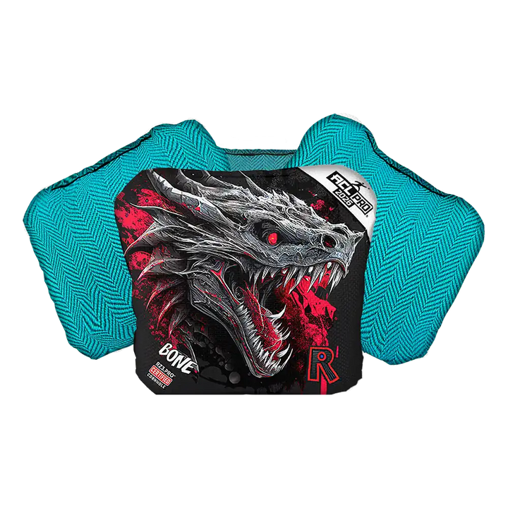 Bone | Dragon Black Series | ACL PRO Razor Cornhole Bags
