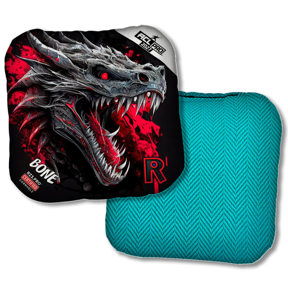 Bone PRO Dragon Black Series Teal Back Product View
