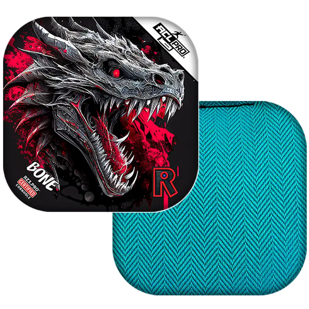 Bone | Dragon Black Series | ACL PRO Razor Cornhole Bags