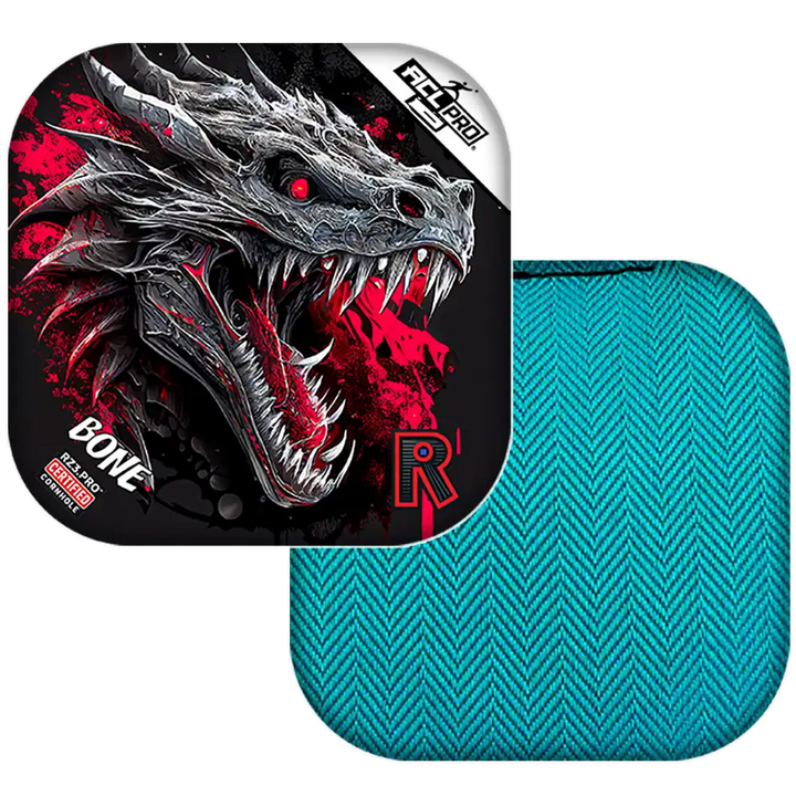 Bone | Dragon Black Series | ACL PRO Razor Cornhole Bags