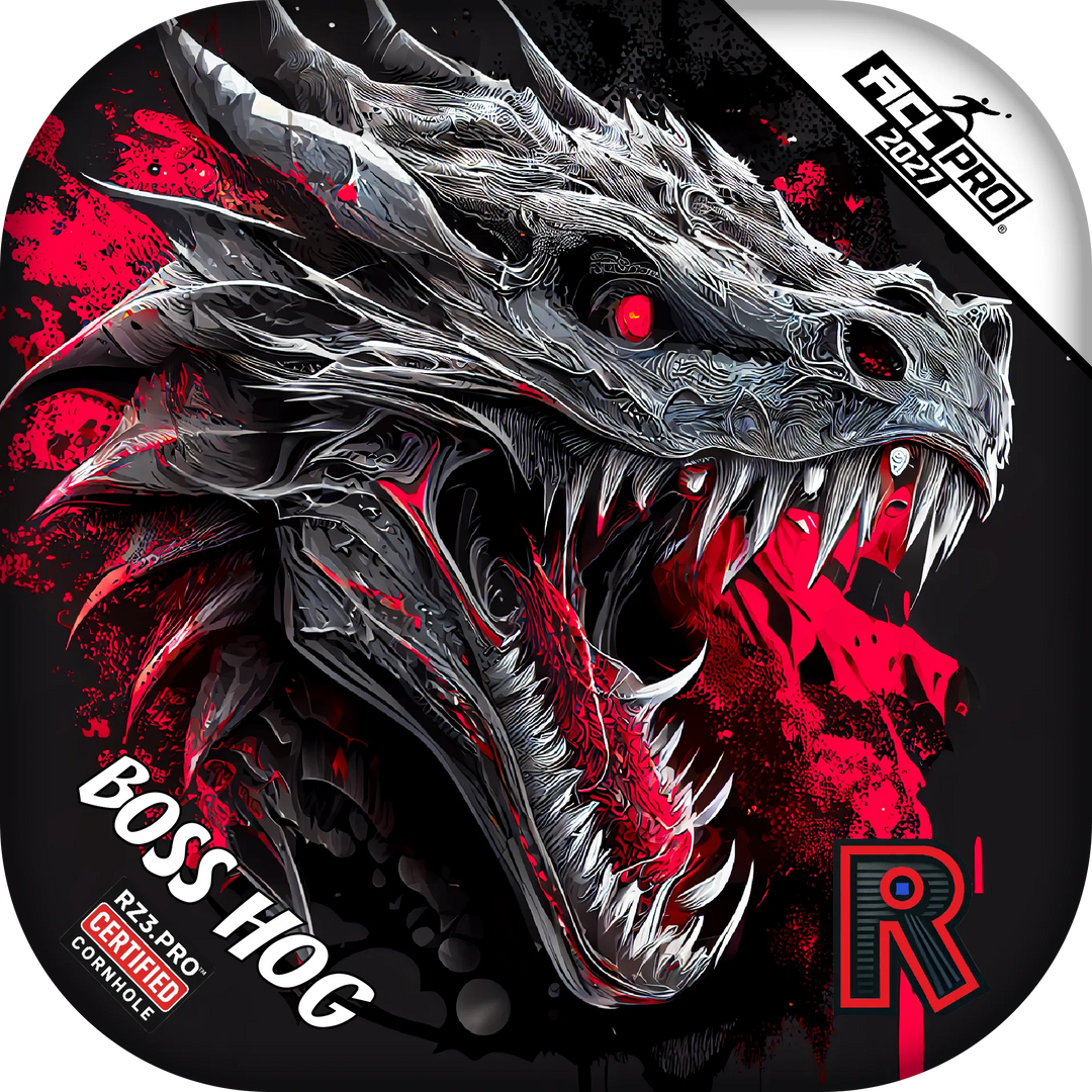 Boss Hog PRO Dragon Black Series Cornhole Bags