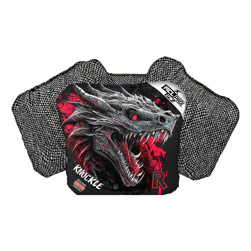 Knuckle | Dragon Black Series | ACL PRO Razor Cornhole Bags