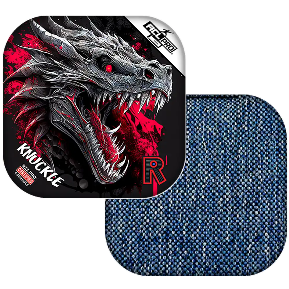 Knuckle | Dragon Black Series | ACL PRO Razor Cornhole Bags