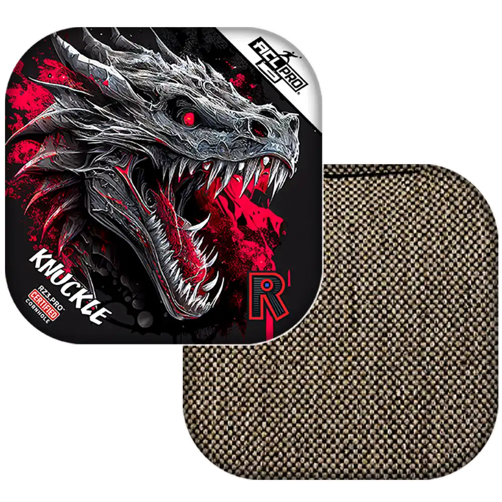 Knuckle | Dragon Black Series | ACL PRO Razor Cornhole Bags