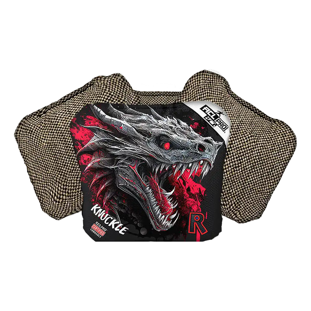 Knuckle | Dragon Black Series | ACL PRO Razor Cornhole Bags