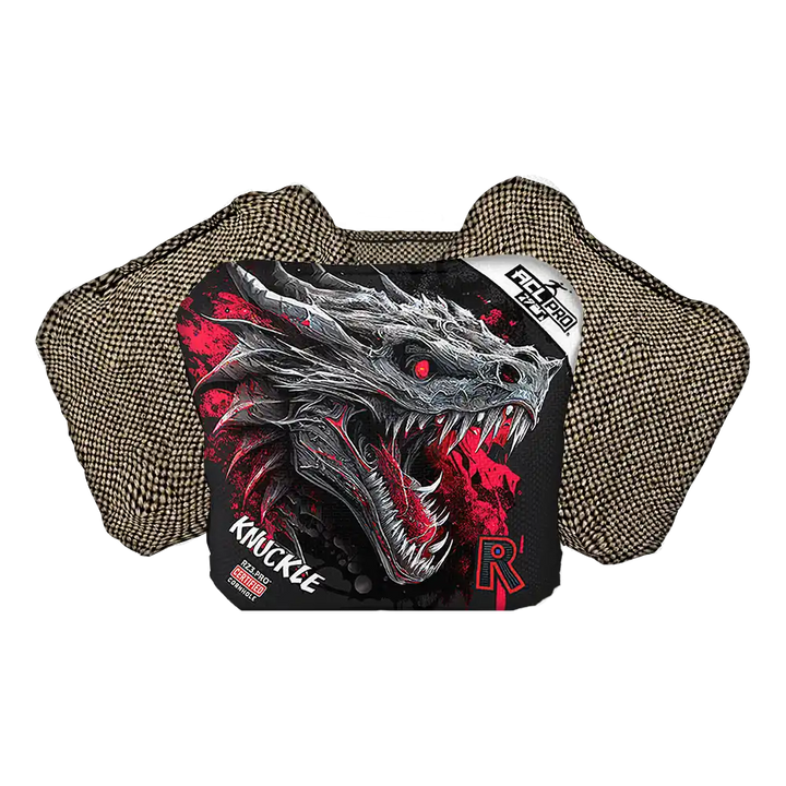 Knuckle | Dragon Black Series | ACL PRO Razor Cornhole Bags