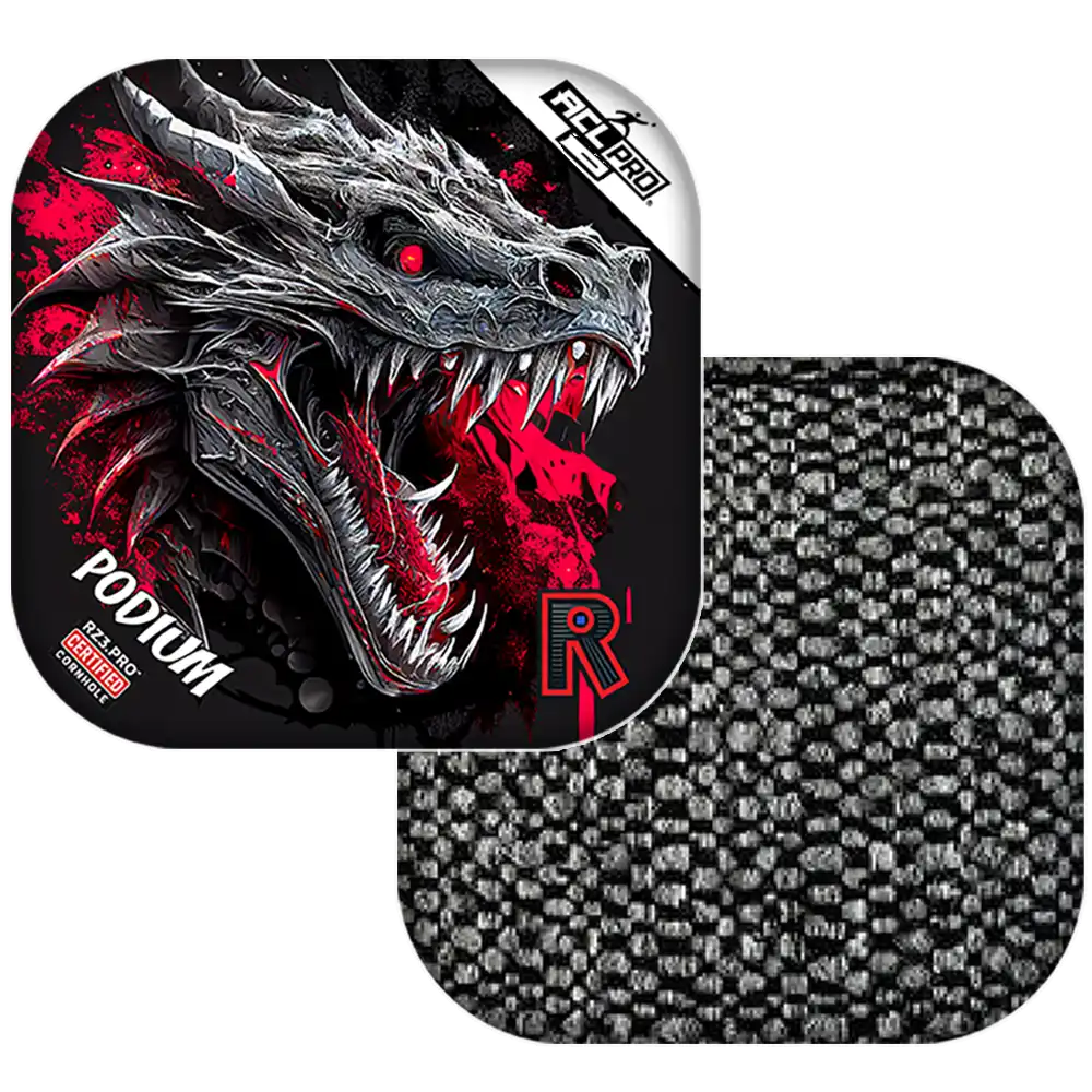 Podium | Dragon Black Series | ACL PRO Razor Cornhole Bags