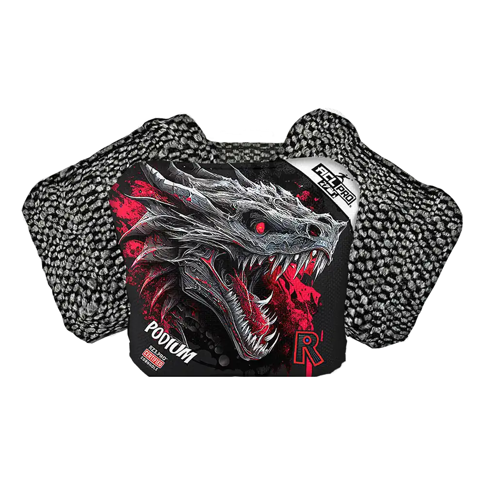 Podium | Dragon Black Series | ACL PRO Razor Cornhole Bags