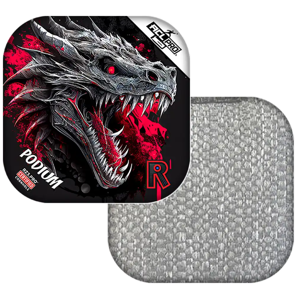 Podium | Dragon Black Series | ACL PRO Razor Cornhole Bags