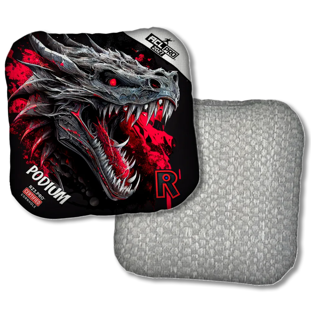 Podium PRO Dragon Black Series Silver Back Product View