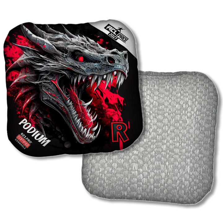 Podium PRO Dragon Black Series Silver Back Product View