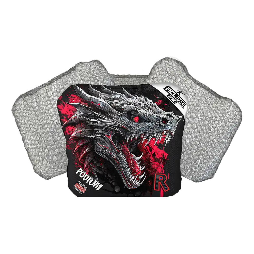 Podium | Dragon Black Series | ACL PRO Razor Cornhole Bags