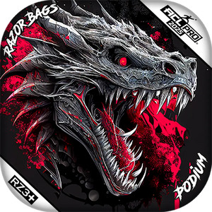 Podium | Dragon Black Series | ACL PRO Razor Cornhole Bags
