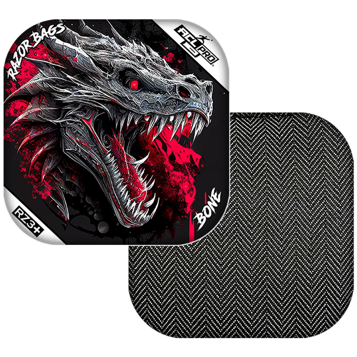 Bone | Dragon Black Series | ACL PRO Razor Cornhole Bags