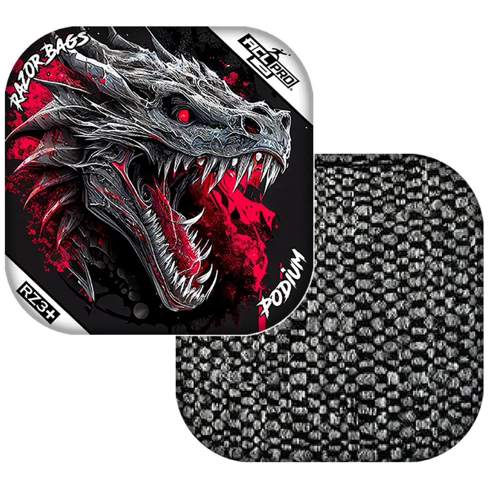 Podium | Dragon Black Series | ACL PRO Razor Cornhole Bags