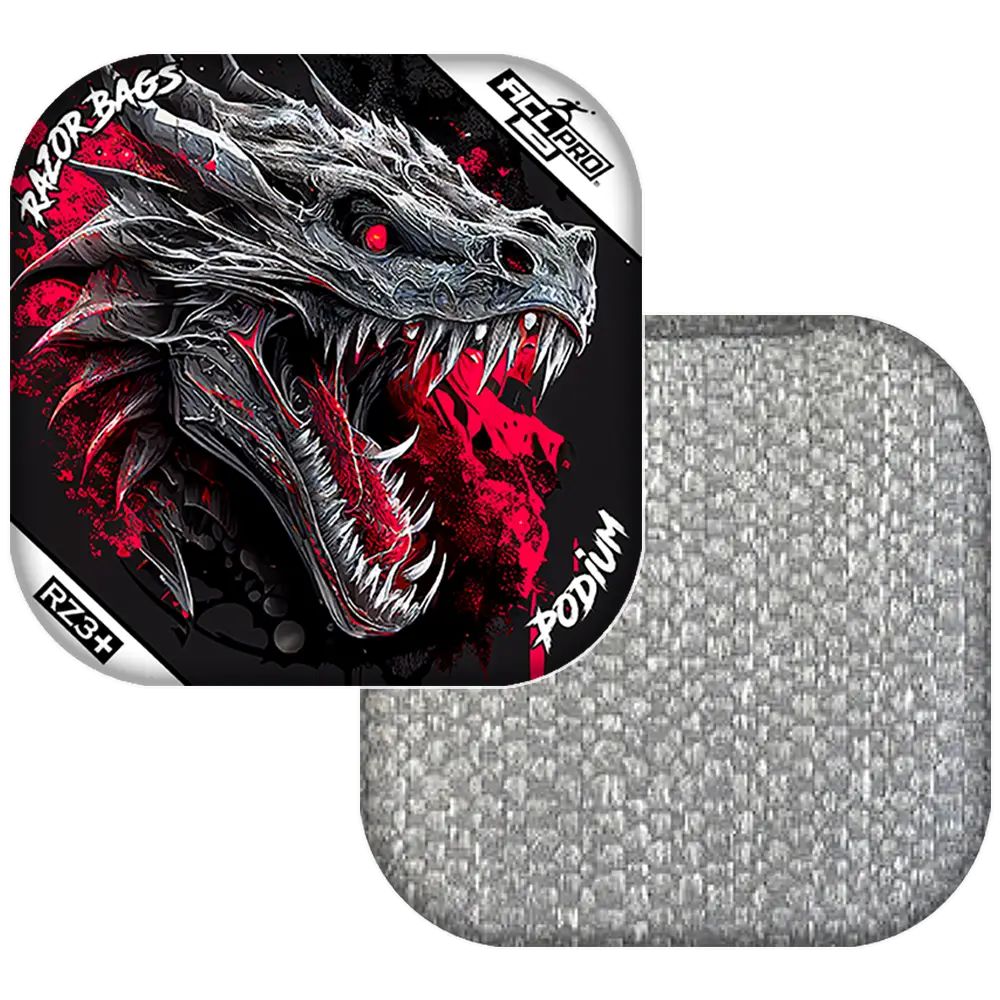 Podium | Dragon Black Series | ACL PRO Razor Cornhole Bags