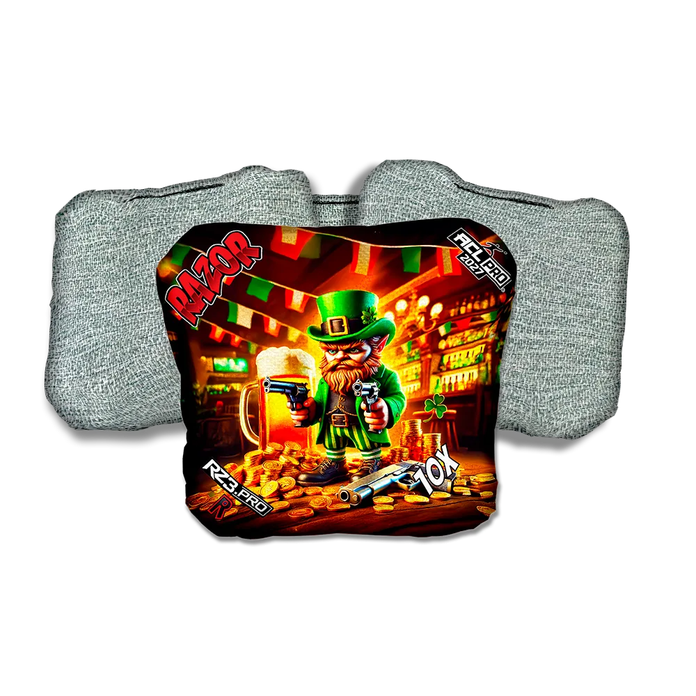 10 X PRO Dublin Down Light Back Cornhole Bags