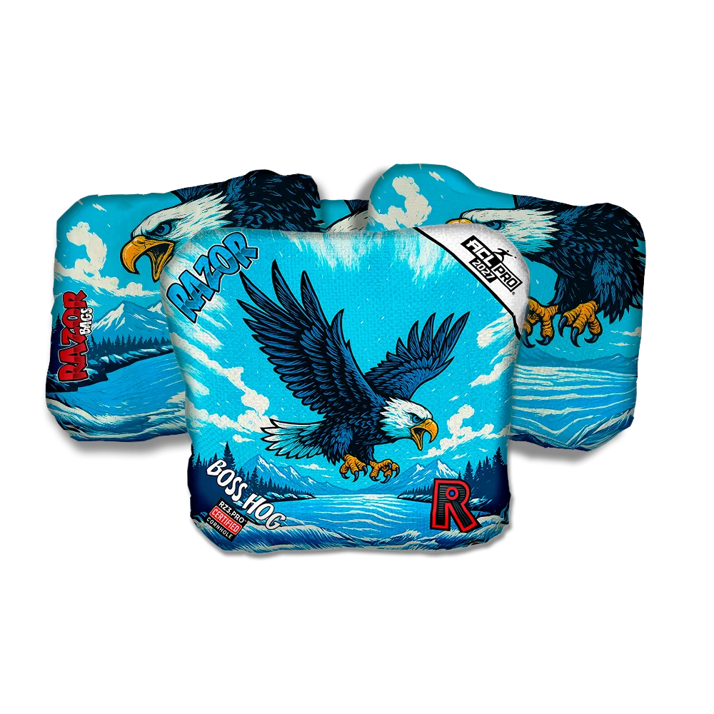 Boss Hog PRO Alaskan Eagle Cornhole Bags