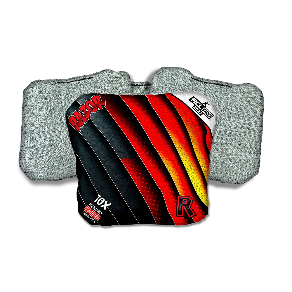 10 X PRO Edgework Light Back Cornhole Bags