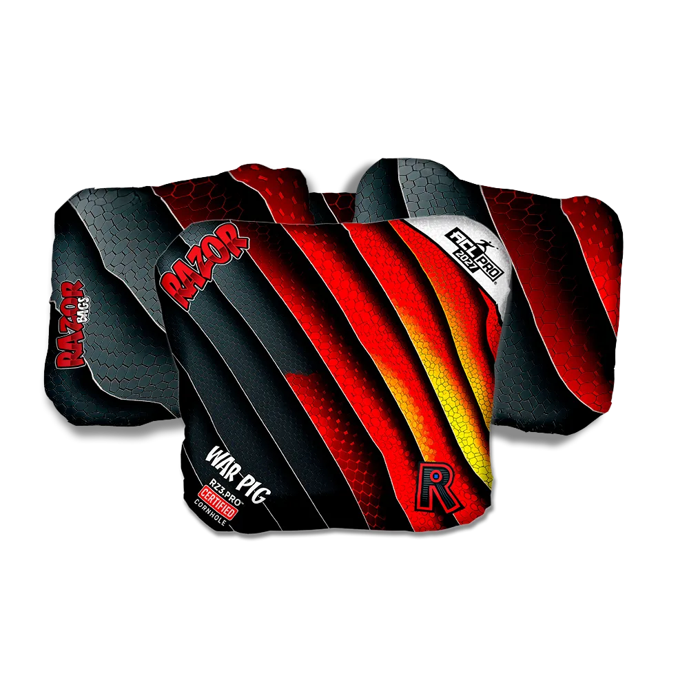 War Pig PRO Edgework Cornhole Bags