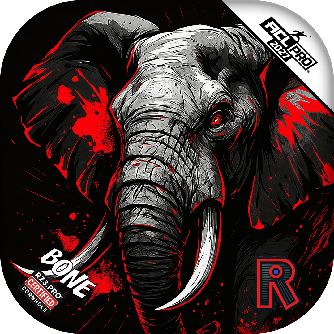 Bone PRO Elephant Black Series Cornhole Bags