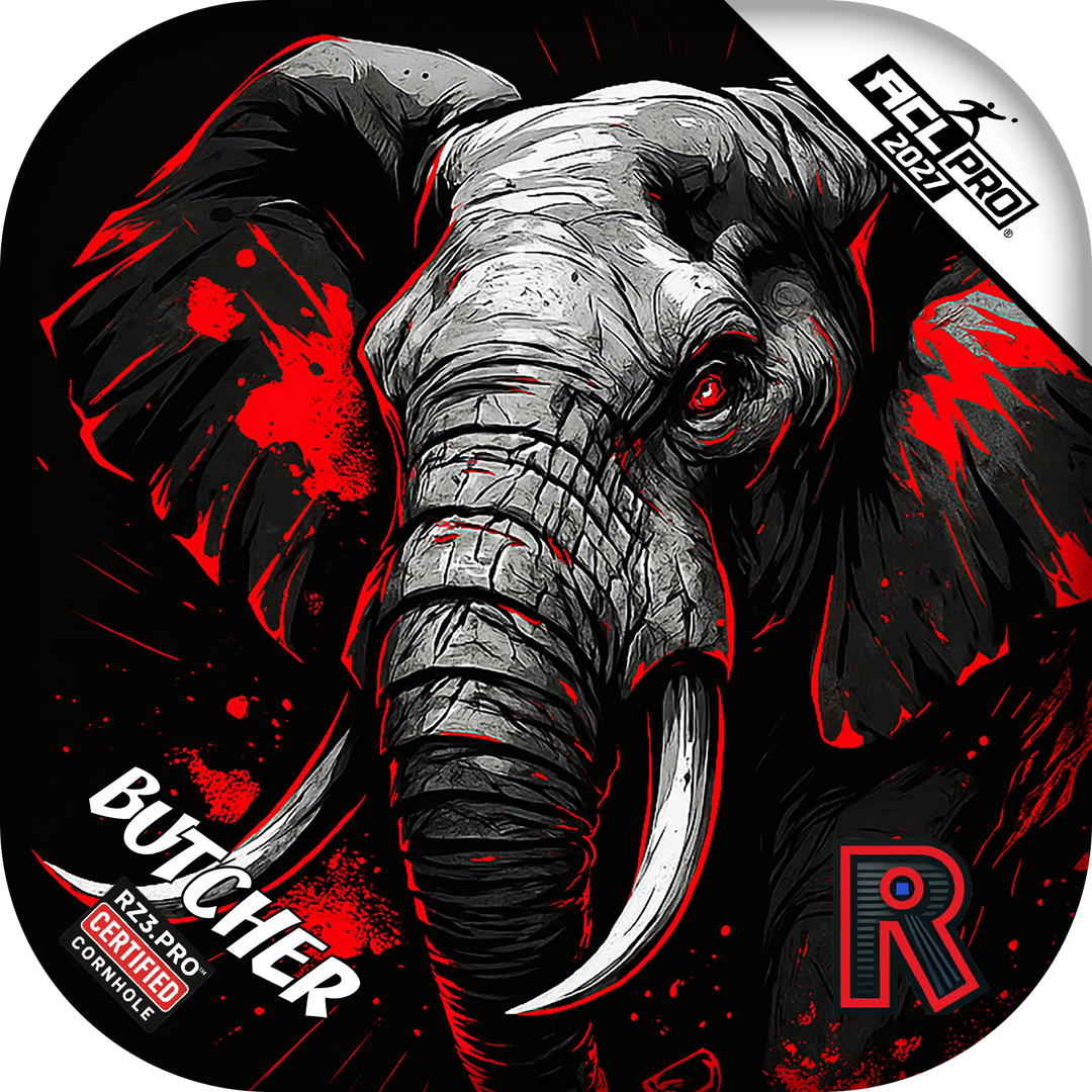 Butcher PRO Elephant Black Series Cornhole Bags
