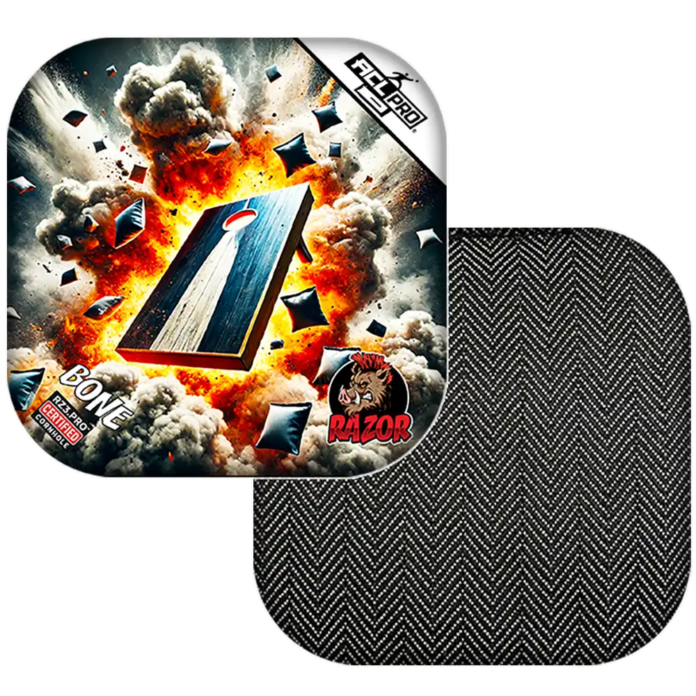 Bone | Explosive | ACL PRO Razor Cornhole Bags