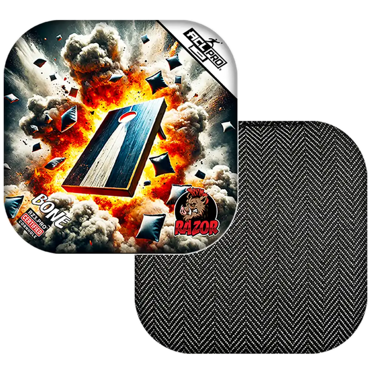 Bone | Explosive | ACL PRO Razor Cornhole Bags