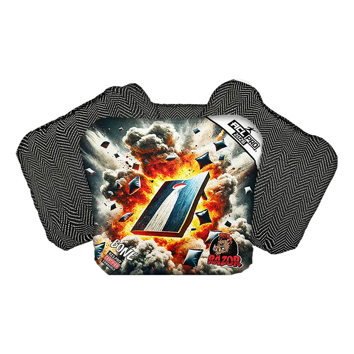 Bone | Explosive | ACL PRO Razor Cornhole Bags