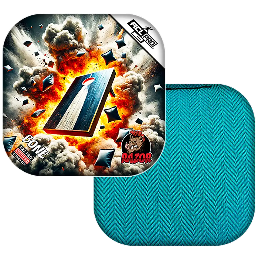 Bone | Explosive | ACL PRO Razor Cornhole Bags