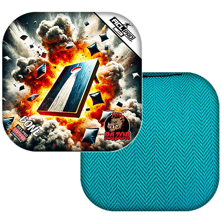 Bone | Explosive | ACL PRO Razor Cornhole Bags