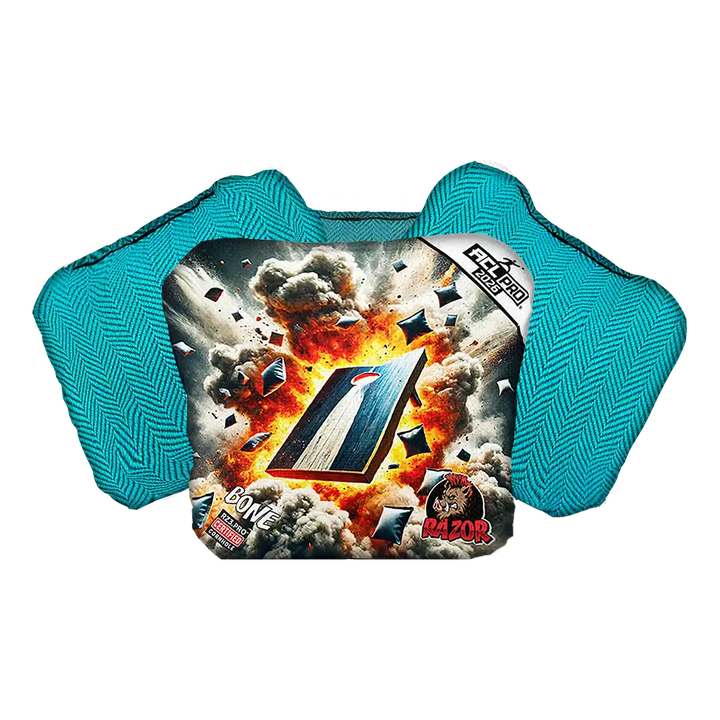 Bone | Explosive | ACL PRO Razor Cornhole Bags