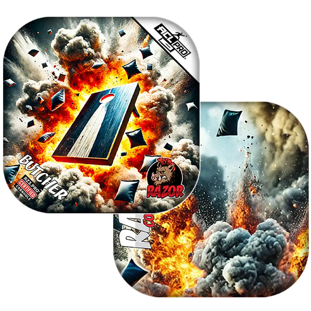 Butcher | Explosive | ACL PRO Razor Cornhole Bags