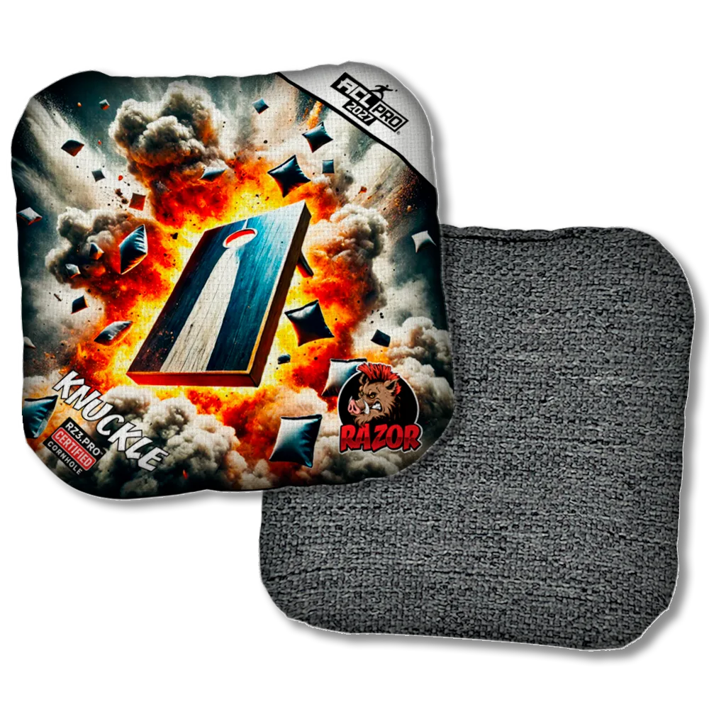 Knuckle PRO Explosive Black Back Product View