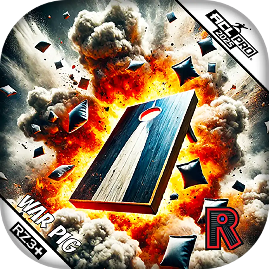 War Pig | Explosive | ACL PRO Cornhole Bags by Razor Bags (Razor Cornhole)