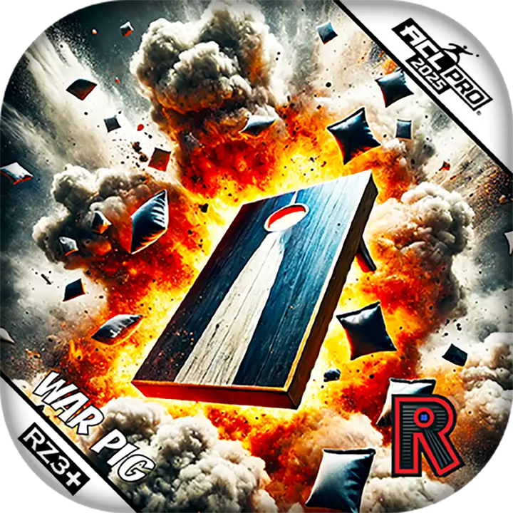 War Pig | Explosive | ACL PRO Cornhole Bags by Razor Bags (Razor Cornhole)