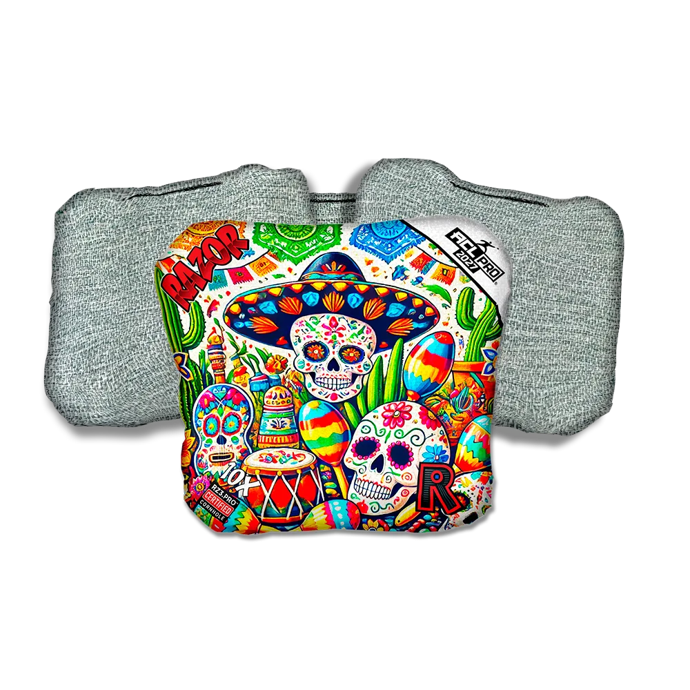 10 X PRO Fiesta Light Back Cornhole Bags